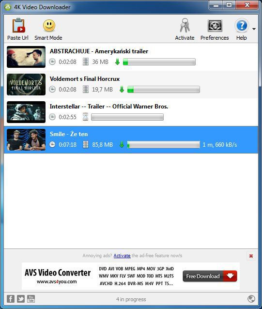 4k video downloader 4.4 licencia